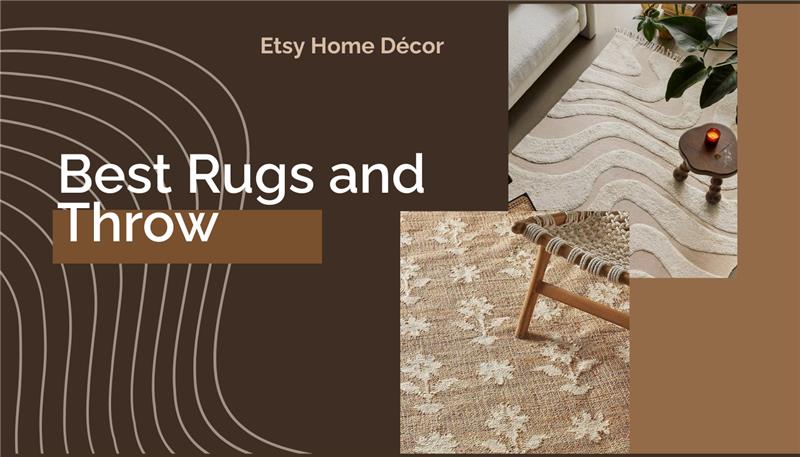 Best Rugs and Throws on Etsy