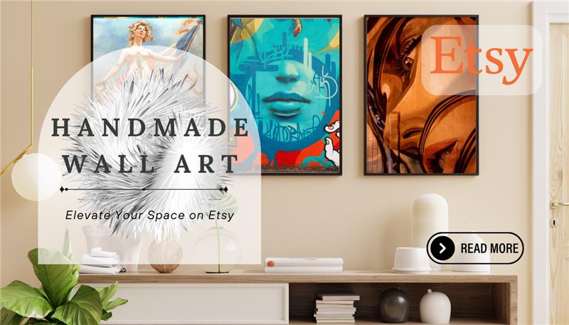 Handmade Wall Art Pieces On Etsy